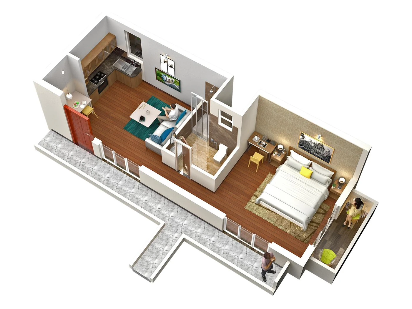Residence floor plan